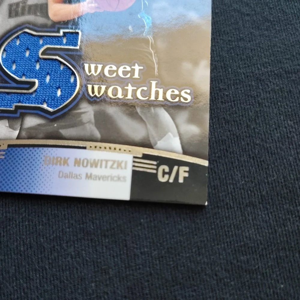 2004-05 Upper Deck Sweet Shot Sweet Swatches Dirk Nowitzki #SW-DN HOF 0p5